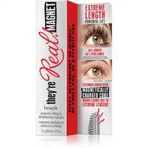 Benefit They're Real! Magnet Mascara Mini riasenka pre extra dĺžku odtieň Black 4,5 g