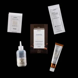Korres Argan Oil permanentná farba na vlasy s arganovým olejom odtieň 6.3 Golden / Honey Dark Blonde 50 ml