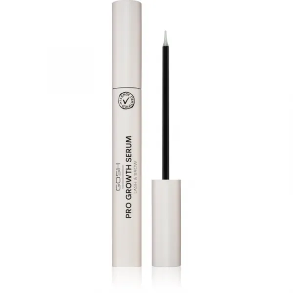 GOSH COPENHAGEN PRO Growth Serum vegánske rastové sérum pre mihalnice a obočie odtieň Transparent 8 ml
