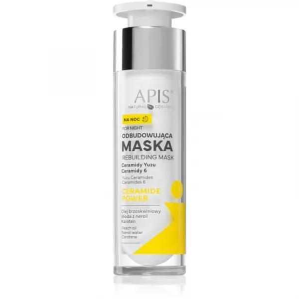 Apis Natural Cosmetics Ceramide Power obnovujúca nočná krémová maska s ceramidmi 50 ml