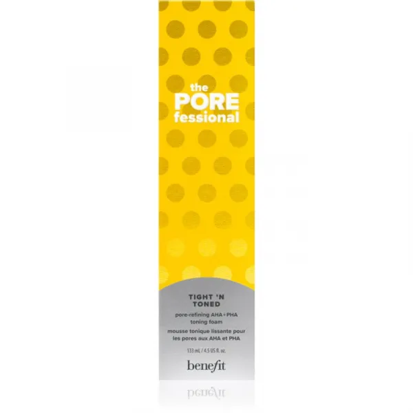 Benefit The POREfessional Tight 'n Toned tónovacia pena pre vyhladenie pleti a minimalizáciu pórov 133 ml