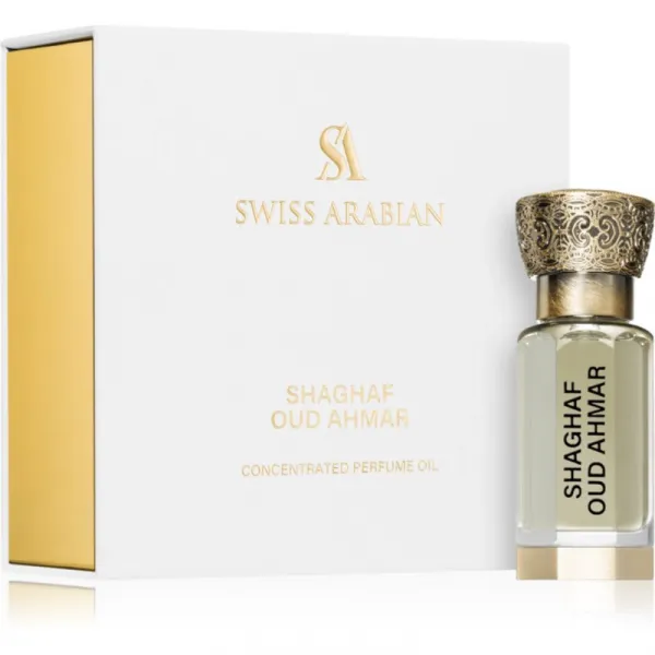 Swiss Arabian Shaghaf Oud Ahmar parfémovaný olej unisex 12 ml