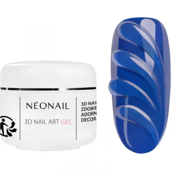 NEONAIL Nail Art 3D Gel modelačný gél na nechty odtieň Clear 5 g