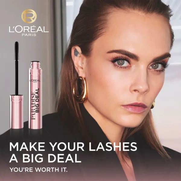 L’Oréal Paris Lash Paradise Big Deal objemová a predlžujúca riasenka odtieň Black 9.9 ml