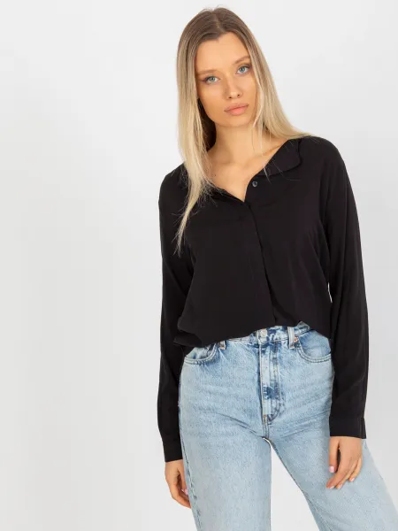 Blouse-D73761M10997C-black