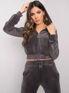 Anthracite sweatshirt Yups cx4285b. R18