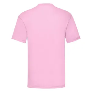 Men's Pink T-shirt Valueweight Fruit of the Loom