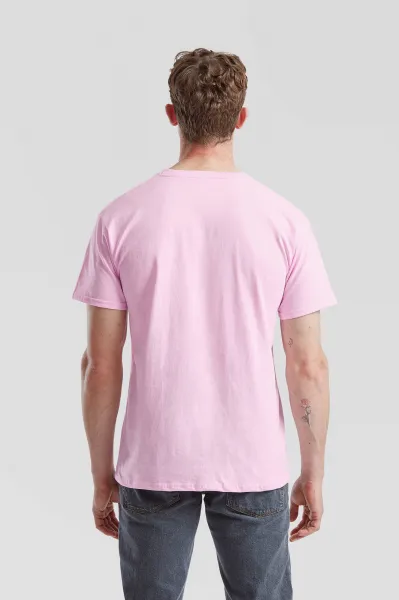 Men's Pink T-shirt Valueweight Fruit of the Loom