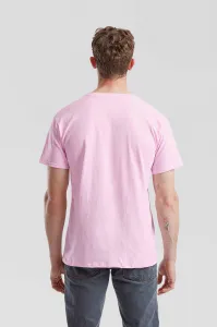 Men's Pink T-shirt Valueweight Fruit of the Loom