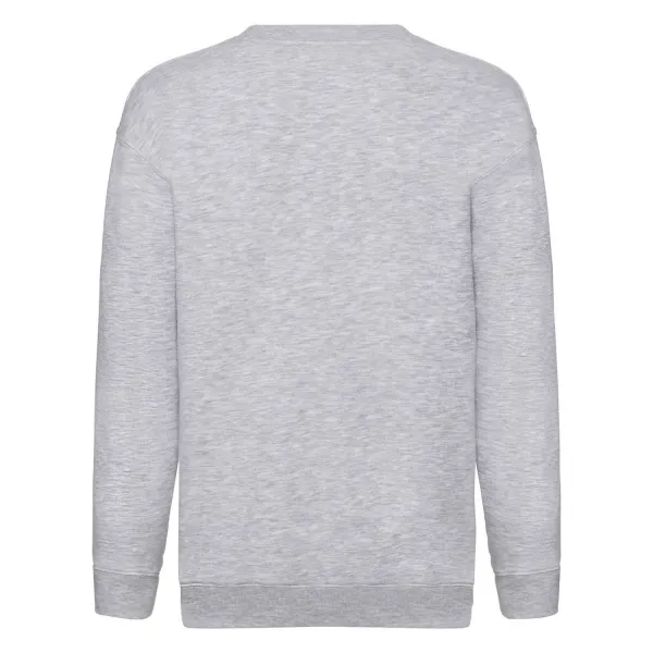 Szara bluza dziecięca Set-In Sweat Fruit of the Loom