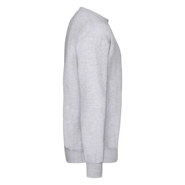 Light grey men's sweatshirt Set-in Sweat Fruit of the Loom