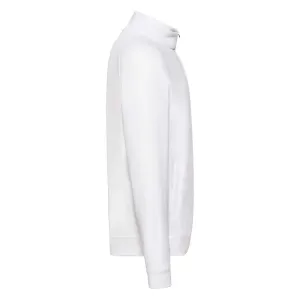 White Men's Sweat Jacket Fruit of the Loom