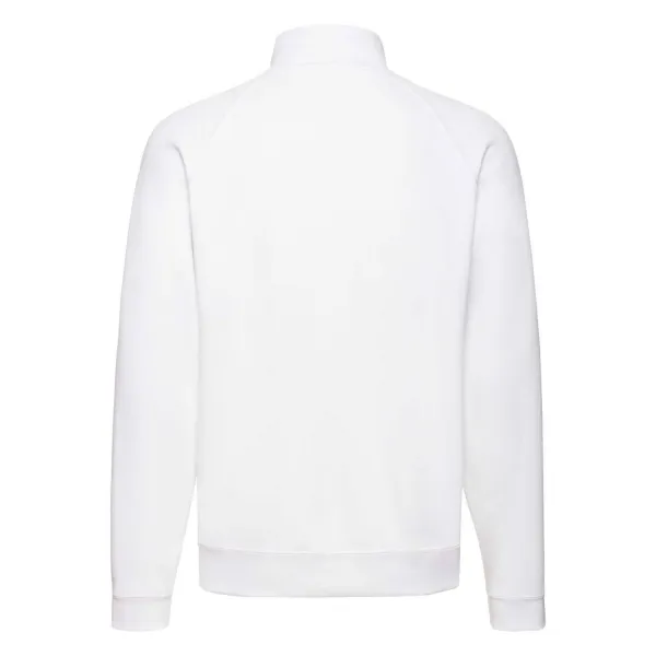 White Men's Sweat Jacket Fruit of the Loom