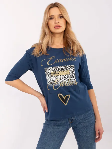 Blouse-CLM-BZ-0014.42-dark blue