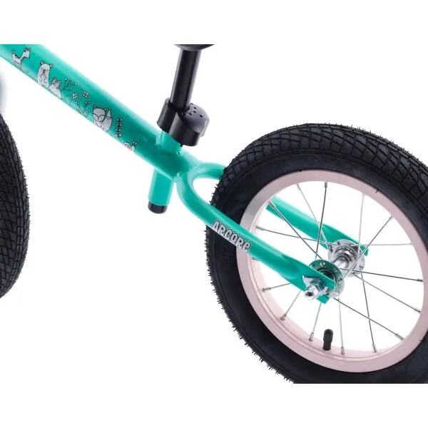 Arcore BERTIE Detské odrážadlo, tyrkysová, veľkosť 12" (90 - 110 cm)