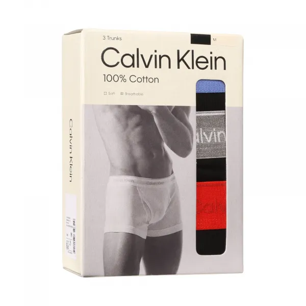 3PACK pánske boxerky Calvin Klein čierne (NB4002A-VQJ) L, trenky