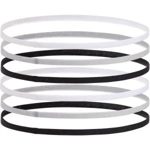 Under Armour MINI ELASTIC 6PK Dámske čelenky, sivá, veľkosť