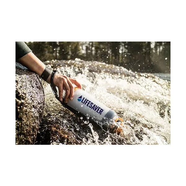 Lifesaver 6000UF Filtračná a čistiaca fľaša, čierna, veľkosť