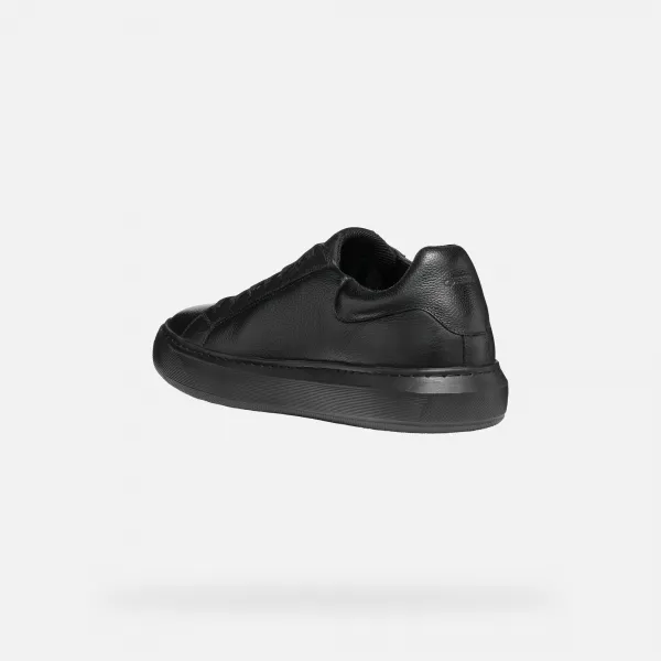 Black men's sneakers Geox Deiven - Men's