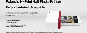 Polaroid Hi-Print fototiskárna 10x15cm bílá E-box