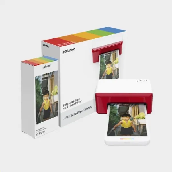 Polaroid Hi-Print fototiskárna 10x15cm bílá E-box