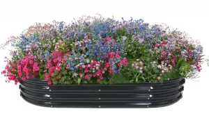Garden Line Vyvýšený záhon CANK 180 cm antracitový