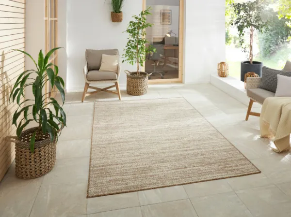 Obojstranný koberec GEMINI Melange linen