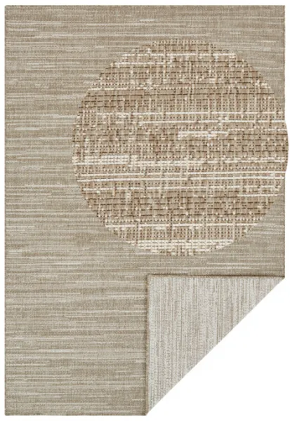 Obojstranný koberec GEMINI Melange linen