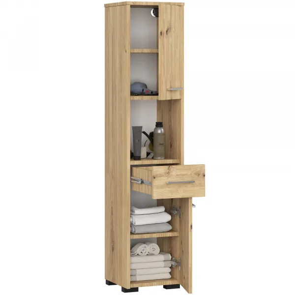 Ak furniture Koupelnová skříňka FIN II 30 cm dub artisan
