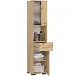Ak furniture Koupelnová skříňka FIN II 30 cm dub artisan