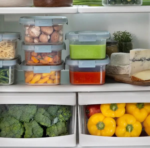 CURVER Dóza na potraviny SMART FRESH ECO 5L | transparentná / modrá