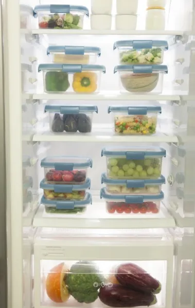 CURVER Dóza na potraviny SMART FRESH ECO 5L | transparentná / modrá