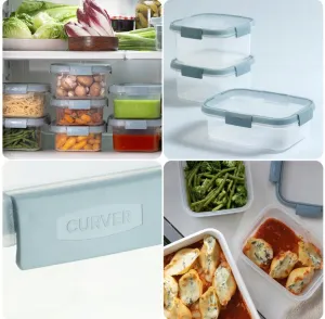 CURVER Dóza na potraviny SMART FRESH ECO 5L | transparentná / modrá
