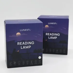 LED Lampička na čítanie bez modrej zložky s clip-onom Farba: Čierna