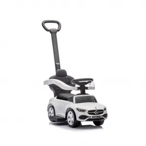 Detské odrážadlo s vodiacou tyčou MERCEDES C-Class Deluxe Milly Mally White
