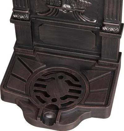 Umývadlo Strend Pro Garden LT-DC044, záhradné, hnedé, 400x350x830 mm