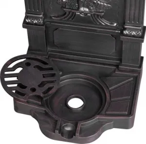 Umývadlo Strend Pro Garden LT-DC044, záhradné, hnedé, 400x350x830 mm