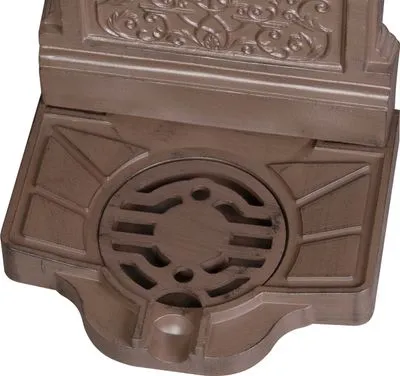 Umývadlo Strend Pro Garden LT-H20505, záhradné, hnedé, 390x330x720 mm