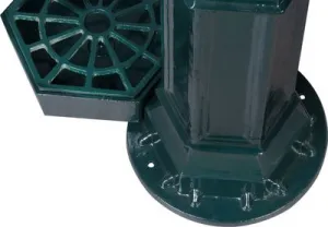 Umývadlo Strend Pro Garden LT-H3523-2, záhradné, zelené, 490x310x925 mm