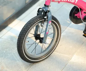 QPLAY Bicykel Miniby 3v1 Pink, vek 2 - 8 rokov