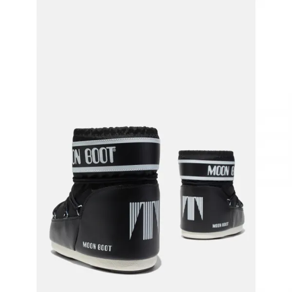 Dámske nízke zimné topánky MOON BOOT MB ICON LOW NYLON N001 BLACK