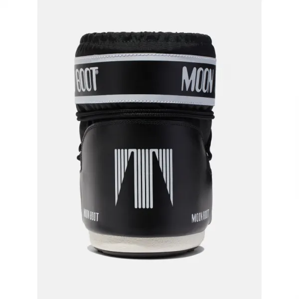 Dámske nízke zimné topánky MOON BOOT MB ICON LOW NYLON N001 BLACK