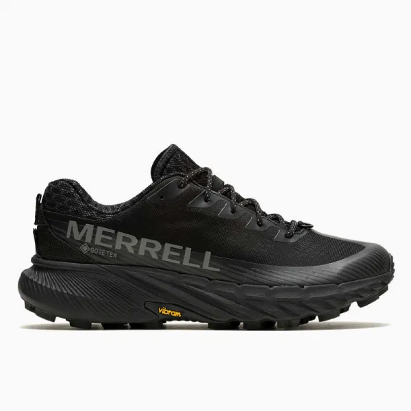 Pánska bežecká trailová obuv MERRELL Agility Peak 5 GTX black black