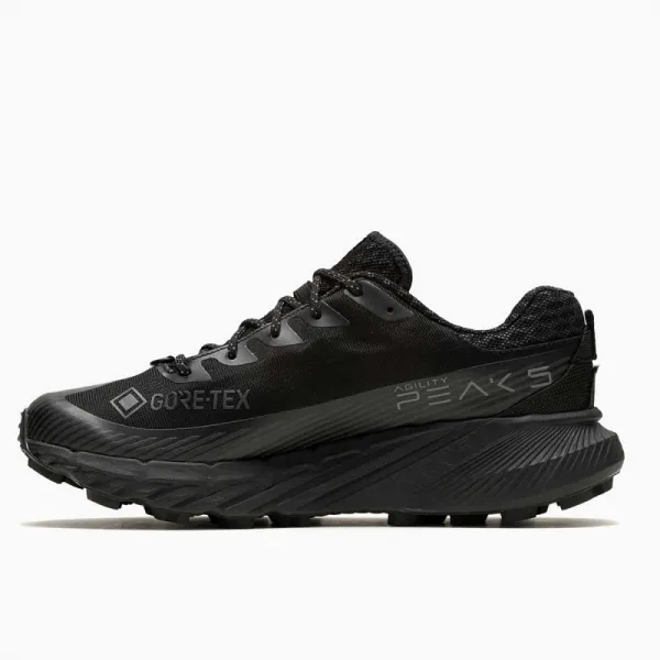 Pánska bežecká trailová obuv MERRELL Agility Peak 5 GTX black black