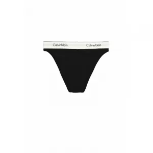 Dámske nohavičky CALVIN KLEIN HIGH LEG TANGA-Black