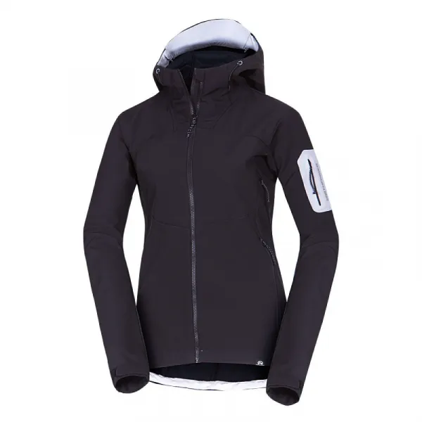 Dámska turistická softshellová bunda NORTHFINDER ANGIE-269black