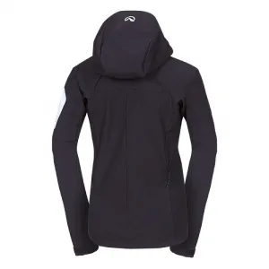 Dámska turistická softshellová bunda NORTHFINDER ANGIE-269black