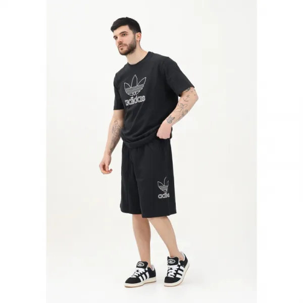 Pánske teplákové kraťasy ADIDAS ORIGINALS TREF SHORT BLACK