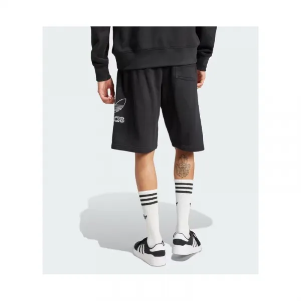 Pánske teplákové kraťasy ADIDAS ORIGINALS TREF SHORT BLACK