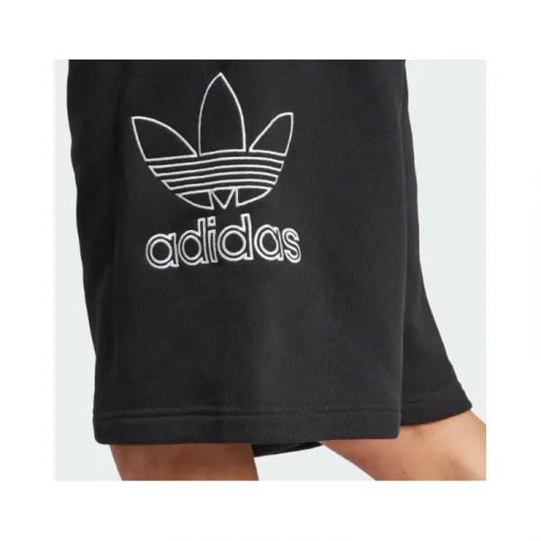 Pánske teplákové kraťasy ADIDAS ORIGINALS TREF SHORT BLACK